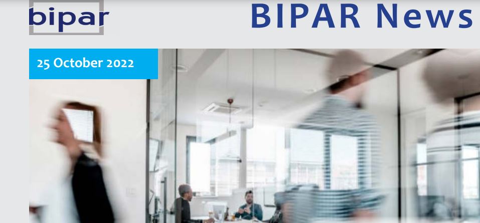 BIPAR News 25 octobre 2022