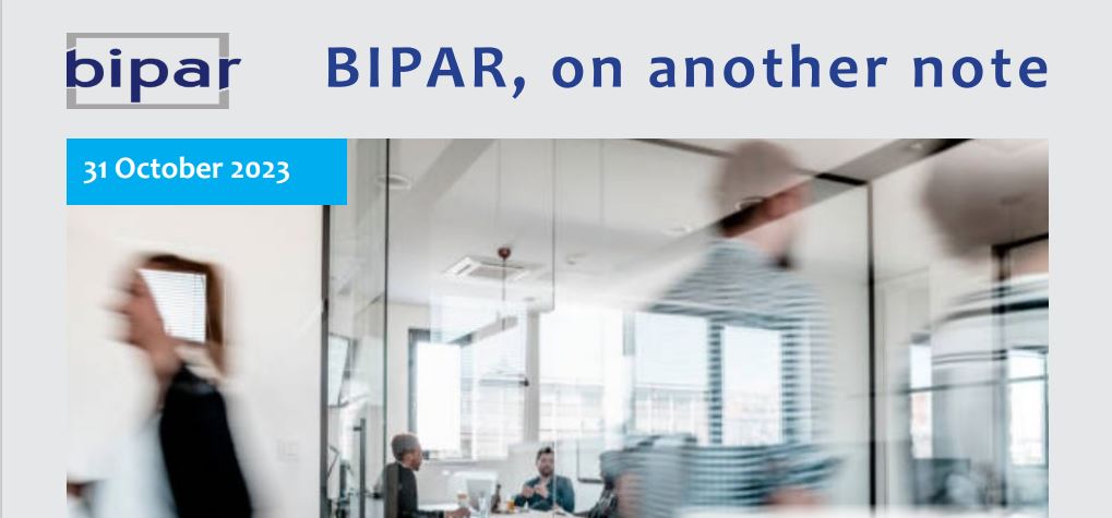 BIPAR, on another note – Issue 31 October 2023